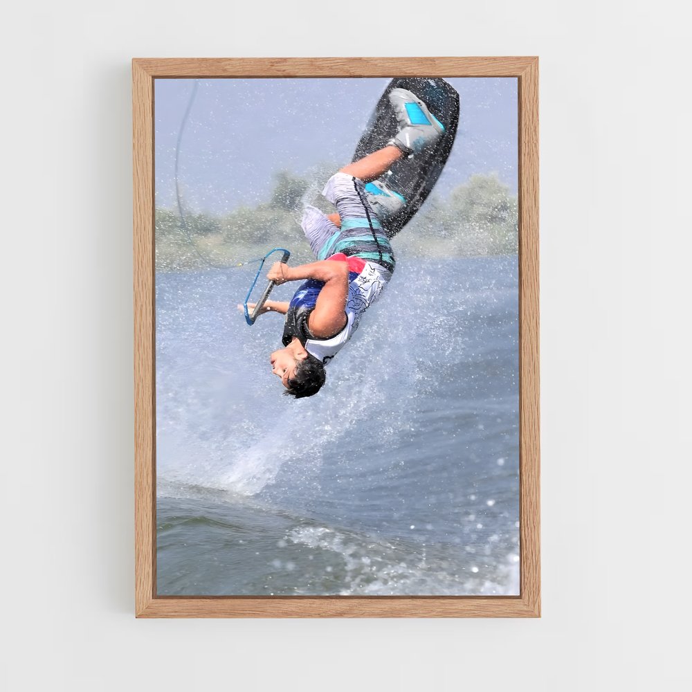 Poster Wakeboard world – affiche Wakeboarding (vue 4)